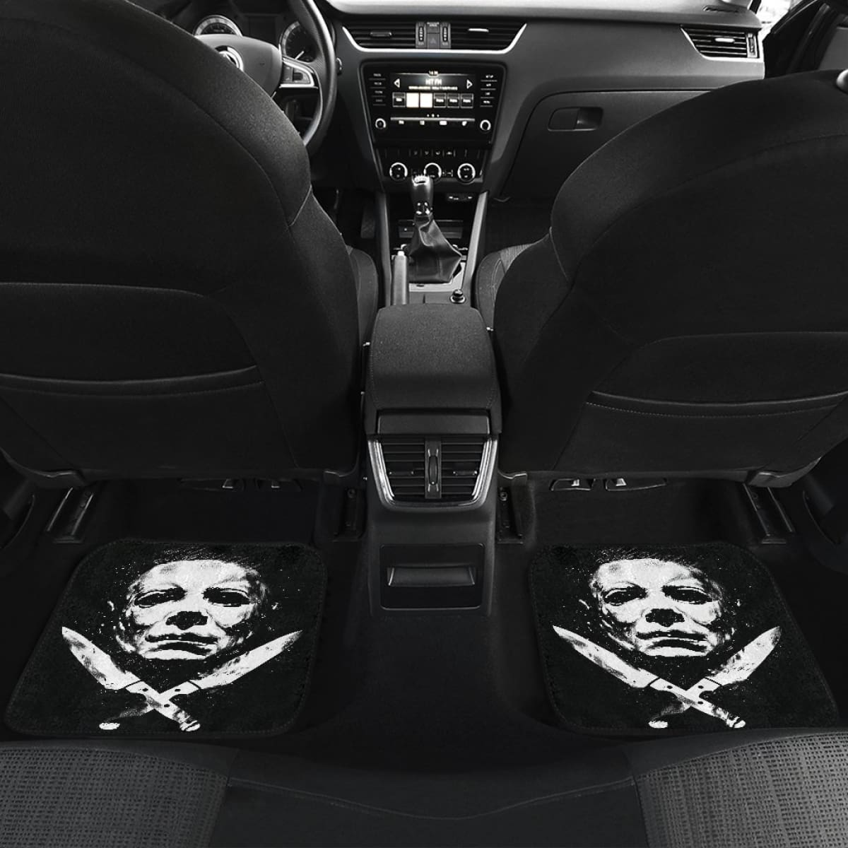 Horror Car Floor Mats Michael Myers Horror Film Car Floor Mats