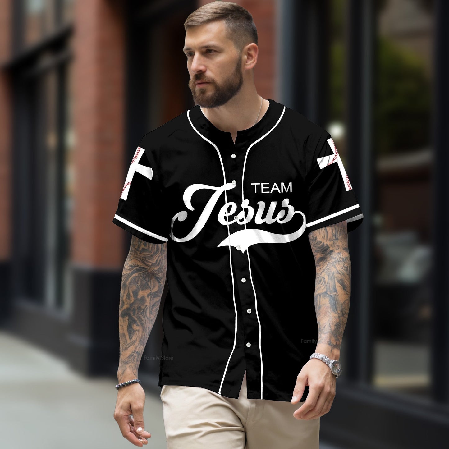 Jesus - All I Need Today Is A Whole Lot Of Jesus Baseball Tee