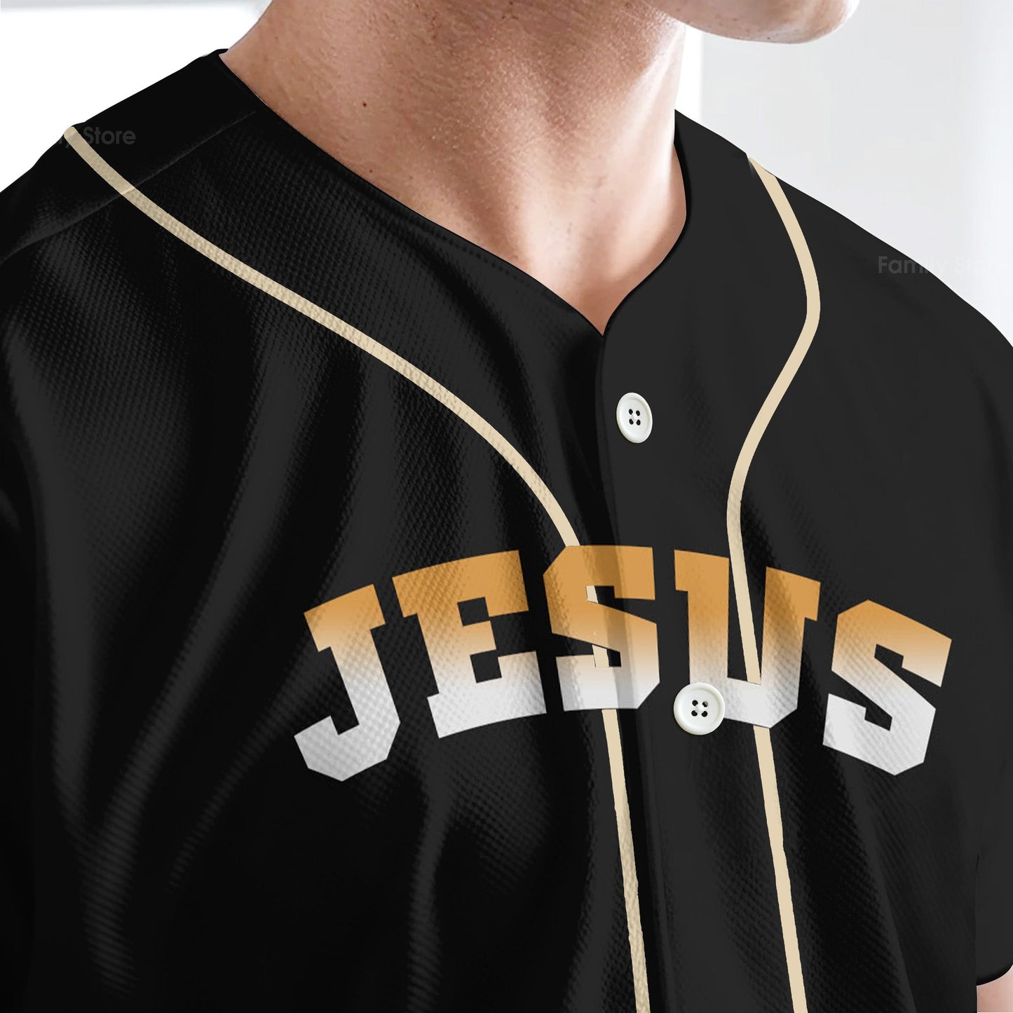 Christ Jesus Came Into The World To Save - Baseball Jersey - Christant Gift For Him