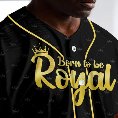 Strong Powerful Confident King Blessed Unique - African American Baseball Jersey - Gift for Black Dad, Grandpa, Husband
