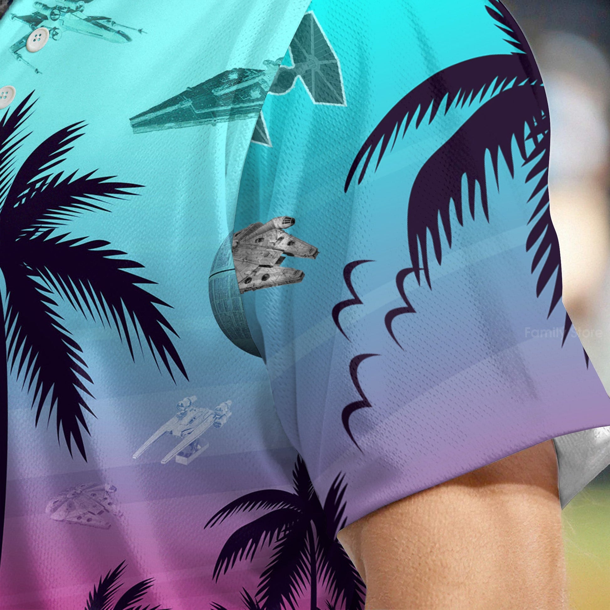 Starwars Summer Beaches - Baseball Jersey - Christant Gift For Him - Family Store