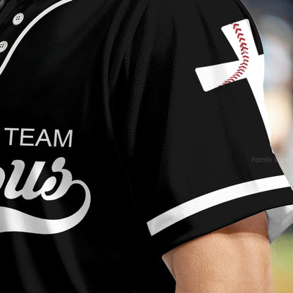 All I need today is a whole lot of Jesus - Baseball Jersey - Christant Gift For Him 118