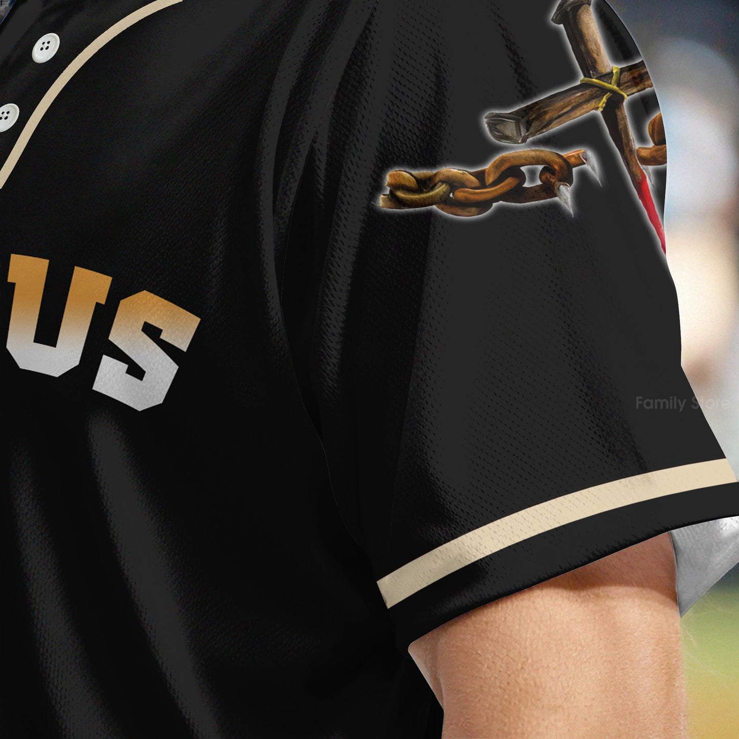 Christ Jesus Came Into The World To Save - Baseball Jersey - Christant Gift For Him