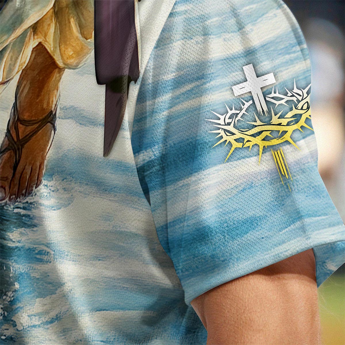 I Just Wanna Sit At The Feet Of Jesus Baseball Jersey Bundle
