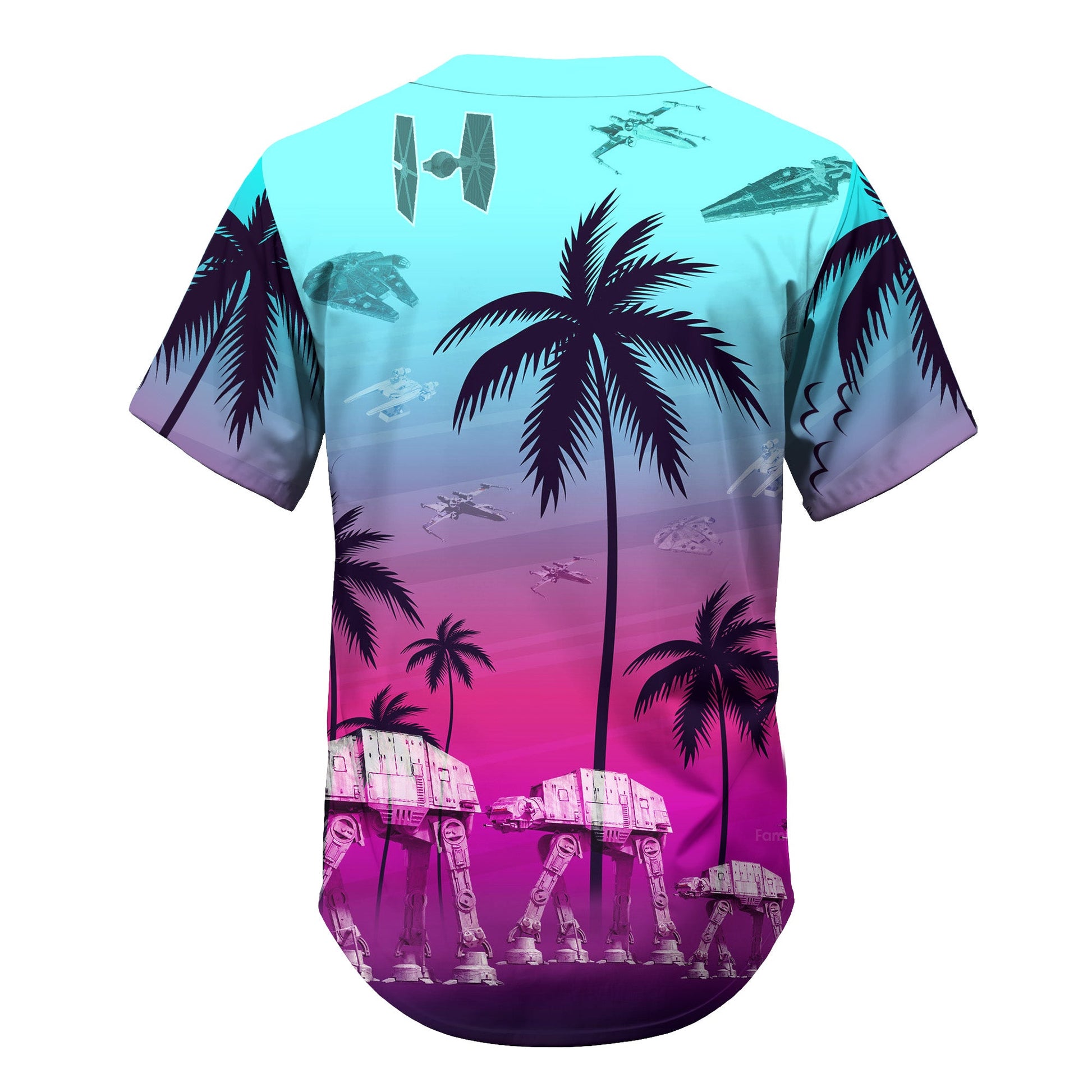 Starwars Summer Beaches - Baseball Jersey - Christant Gift For Him - Family Store
