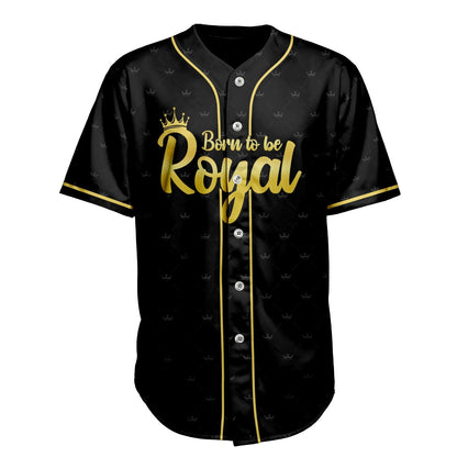 Strong Powerful Confident King Blessed Unique - African American Baseball Jersey - Gift for Black Dad, Grandpa, Husband