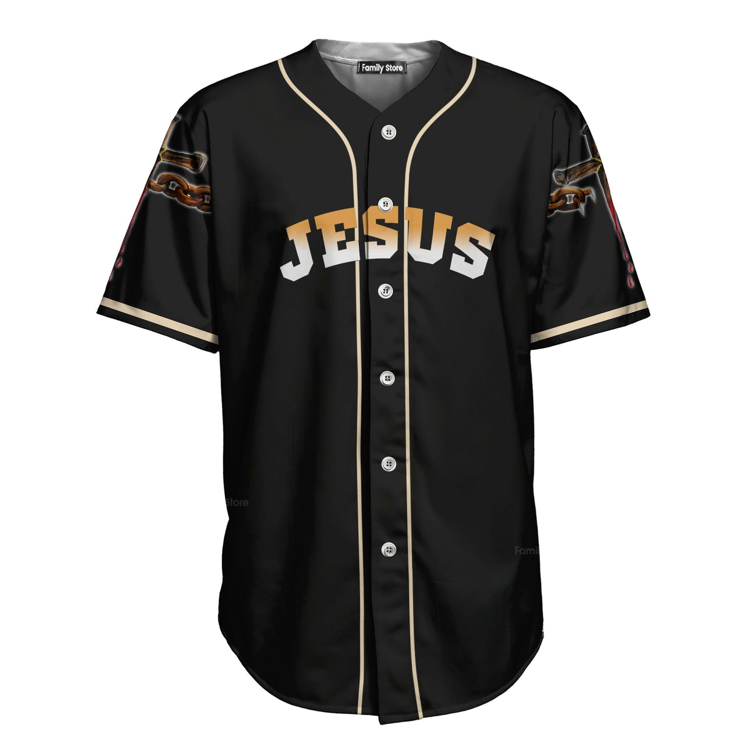 Christ Jesus Came Into The World To Save - Baseball Jersey - Christant Gift For Him