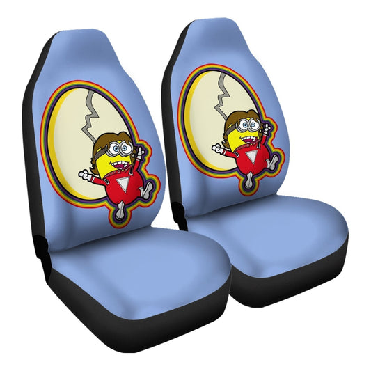 Minion Car Seat Covers Mork And Minion Graphic Seat Covers Blue