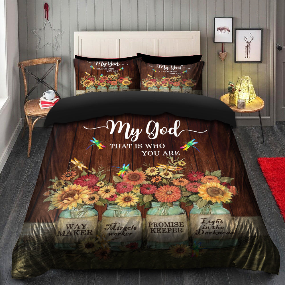 My God That Is Who You Are Bedding Set