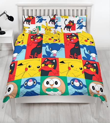 PKM Bedding Set PKM Go Newbies Pattern Duvet Covers Colorful Unique Gift