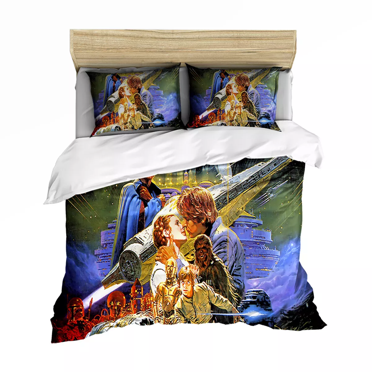SW Bedding Set SW Characters Movie Poster Vintage Style Duvet Covers C ...