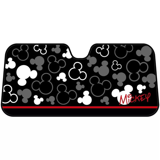 MM Car Sun Shade MM Head Silhouette Pattern Winshield Sun Shade Black White