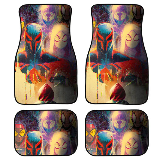 Spiderman Car Mats Spiderman Mile Morales Before The Other Spiderman Car Floor Mats Colorful