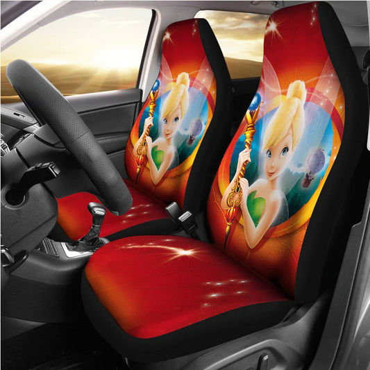 Tinker Bell Car Seat Covers Tinker Bell And The Sceptre Seat Covers Orange