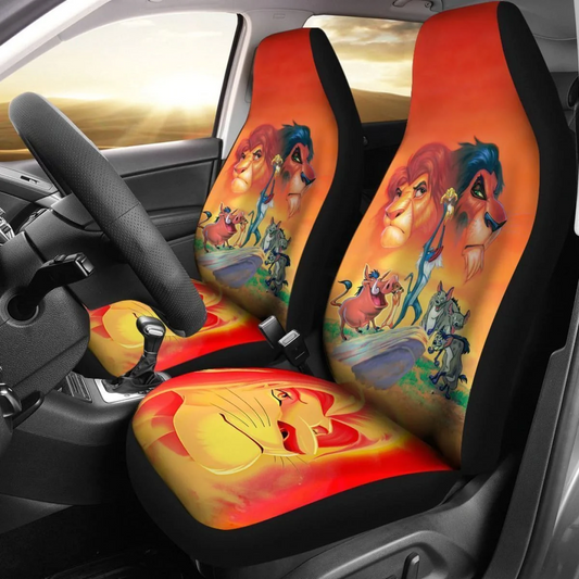 LK Car Seat Covers The LK Scar Other Characters Seat Covers Colorful