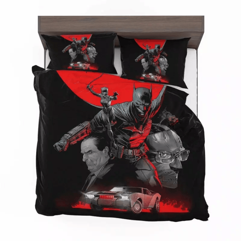 Batman Bedding Set DC The Batman Movie Characters Duvet Covers Black Unique Gift