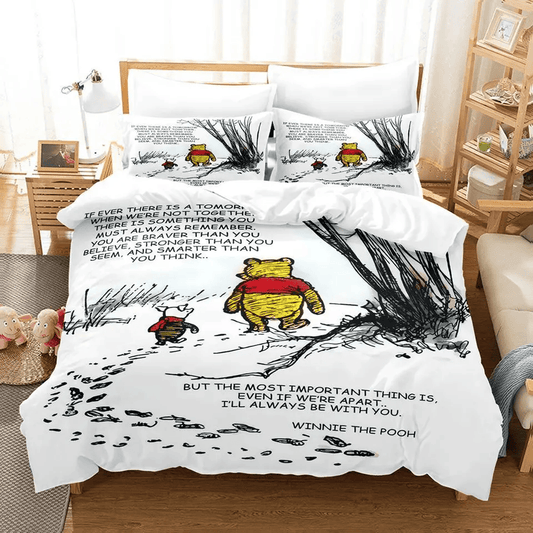 WTP Bedding Set DN I'll Always Be With You WTP Duvet Covers White Unique Gift