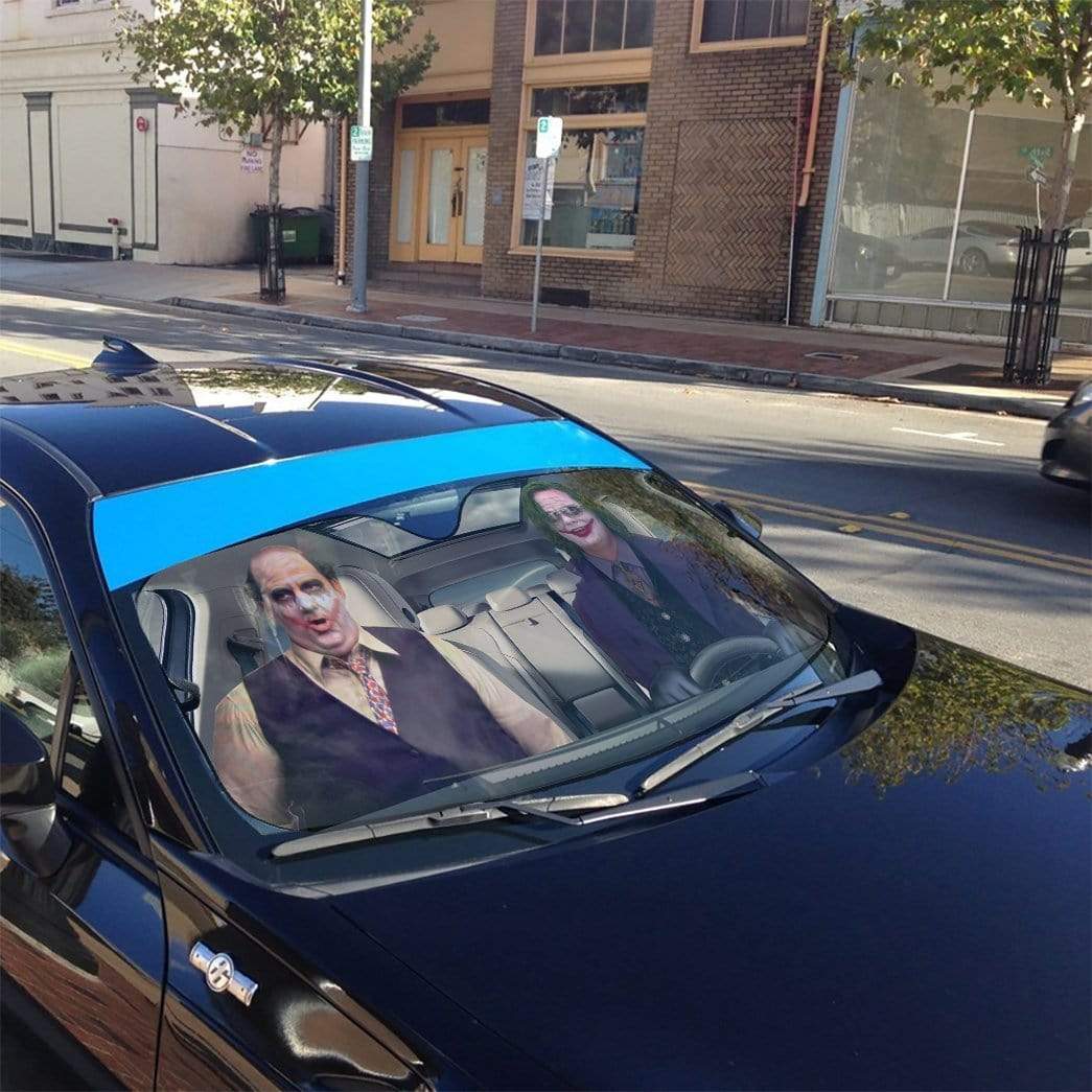 Gearhumans The Office Joker Custom Auto Car SunShade