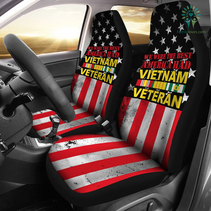 Veteran Car Seat Covers We Were The Best America Seat Covers Black Red