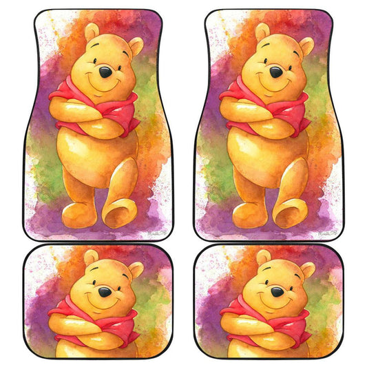 WTP Car Mats WTP Watercolor Art Graphic Car Floor Mats Colorful