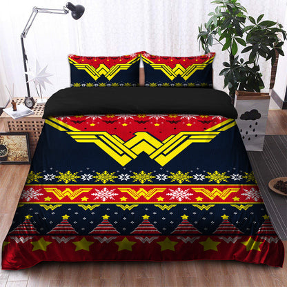 Wonder Woman 2 Christmas Bedding Set