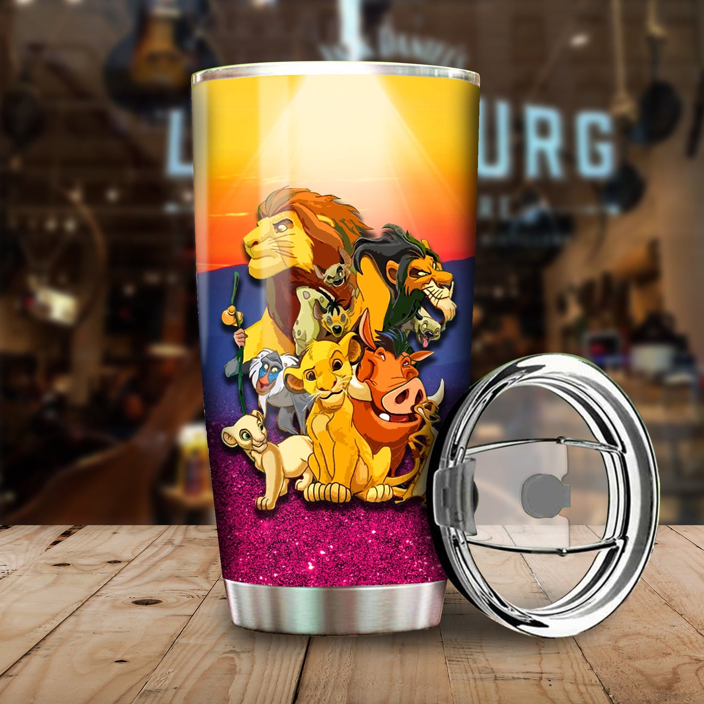 Unifinz LK Tumbler Just a Girl Who Loves Lion Lion King Simba Tumbler Cup High Quality DN LK Travel Mug 2023