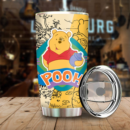 Unifinz DN WTP Tumbler Adorable Winnie-the-pooh Tumbler Cup Cute High Quality DN WTP Travel Mug 2023