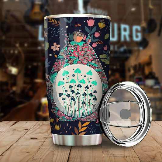 Unifinz GB Tumbler GB Totoro Floral Tumbler Cup Awesome High Quality GB Totoro Travel Mug 2022