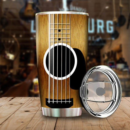 Unifinz Guitar Tumbler Guitar Lover Tumbler Cup Amazing High Quality Guitar Travel Mug 2022
