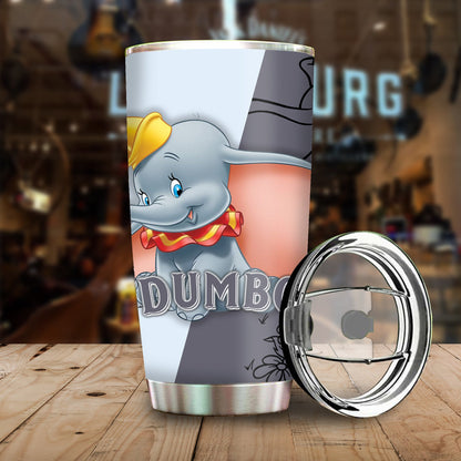 Unifinz DN TUMBLER DUMBO ADORABLE BIG EARS ELEPHANT Tumbler Cup CUTE HIGH QUALITY DN DUMBO Travel Mug 2023
