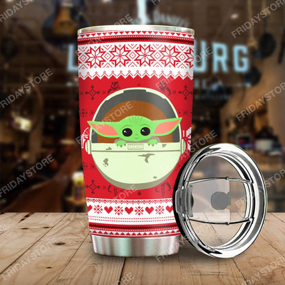 SW Baby Red Christmas Pattern Tumbler