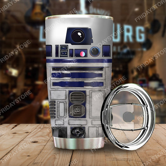 Unifinz SW Tumbler Star Wars R2D2 Costume Tumbler Cup Cute High Quality SW Travel Mug 2022