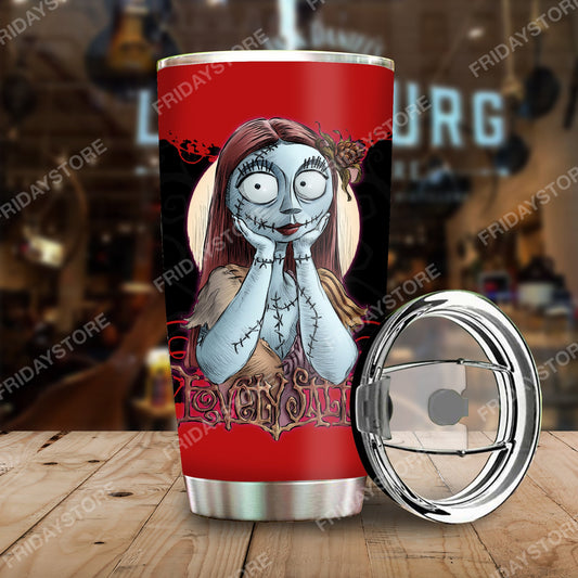 Unifinz TNBC Tumbler Lovely Sally And Dreamy Jack Tumbler Cup Awesome TNBC Travel Mug Sally Tumbler 2022