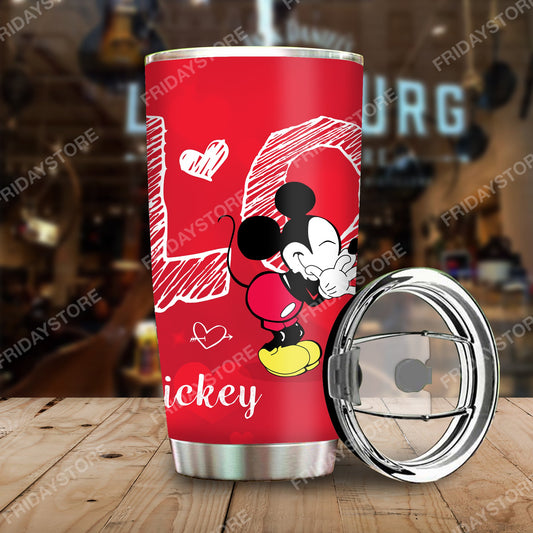 Unifinz DN Tumbler Smack MK Mouse Couple Tumbler Cup Cute DN MK Mouse Travel Mug 2022