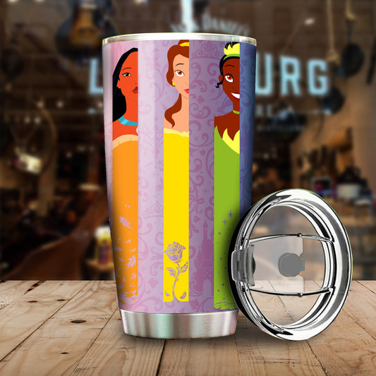 Unifinz DN Tumbler Disney Princesses Color Tumbler Cup Awesome DN Princesses Tumblers DN Travel Mug 2022