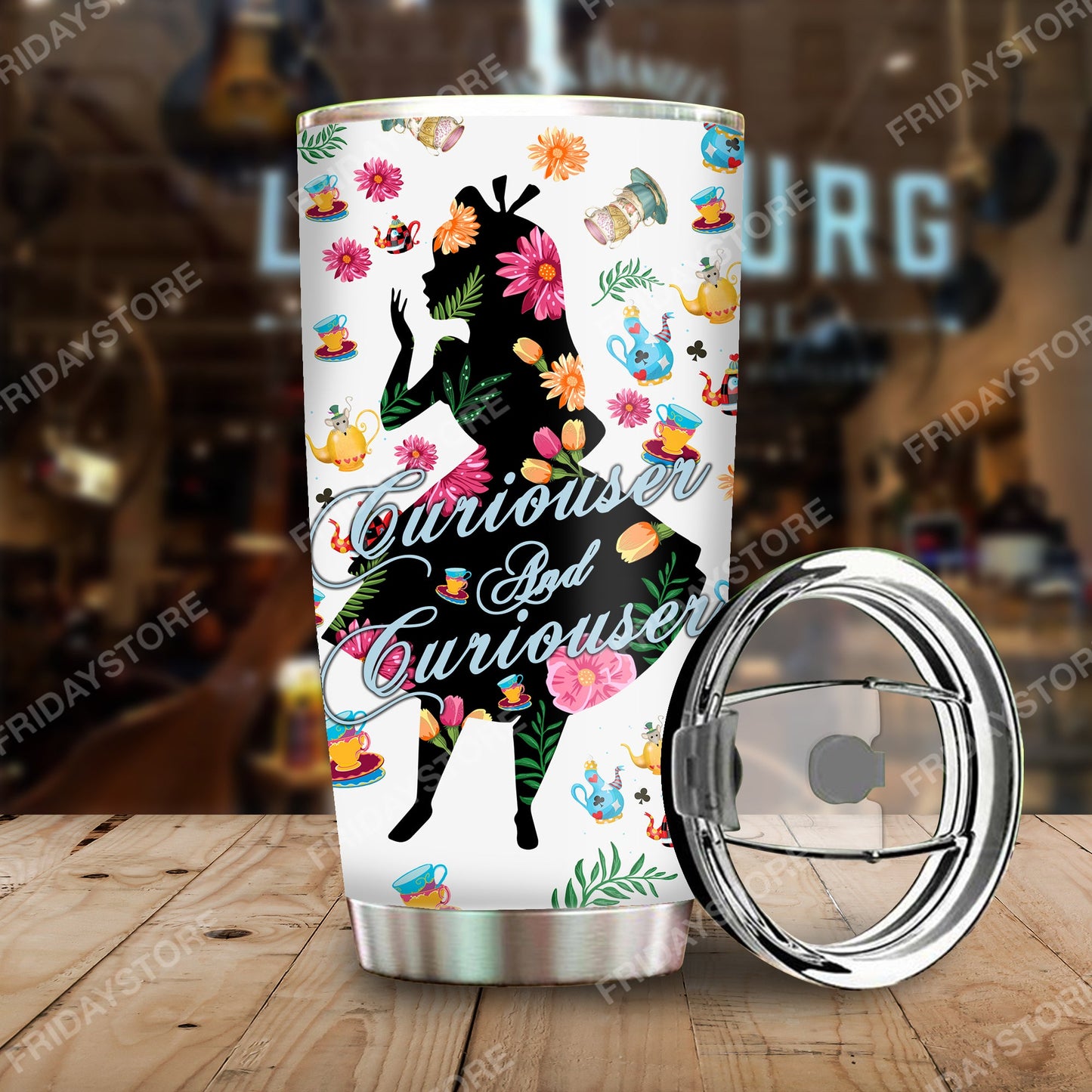 Unifinz DN Tumbler Alice in Wonderland Tumbler Cup Awesome High Quality DN AIW Travel Mug 2022