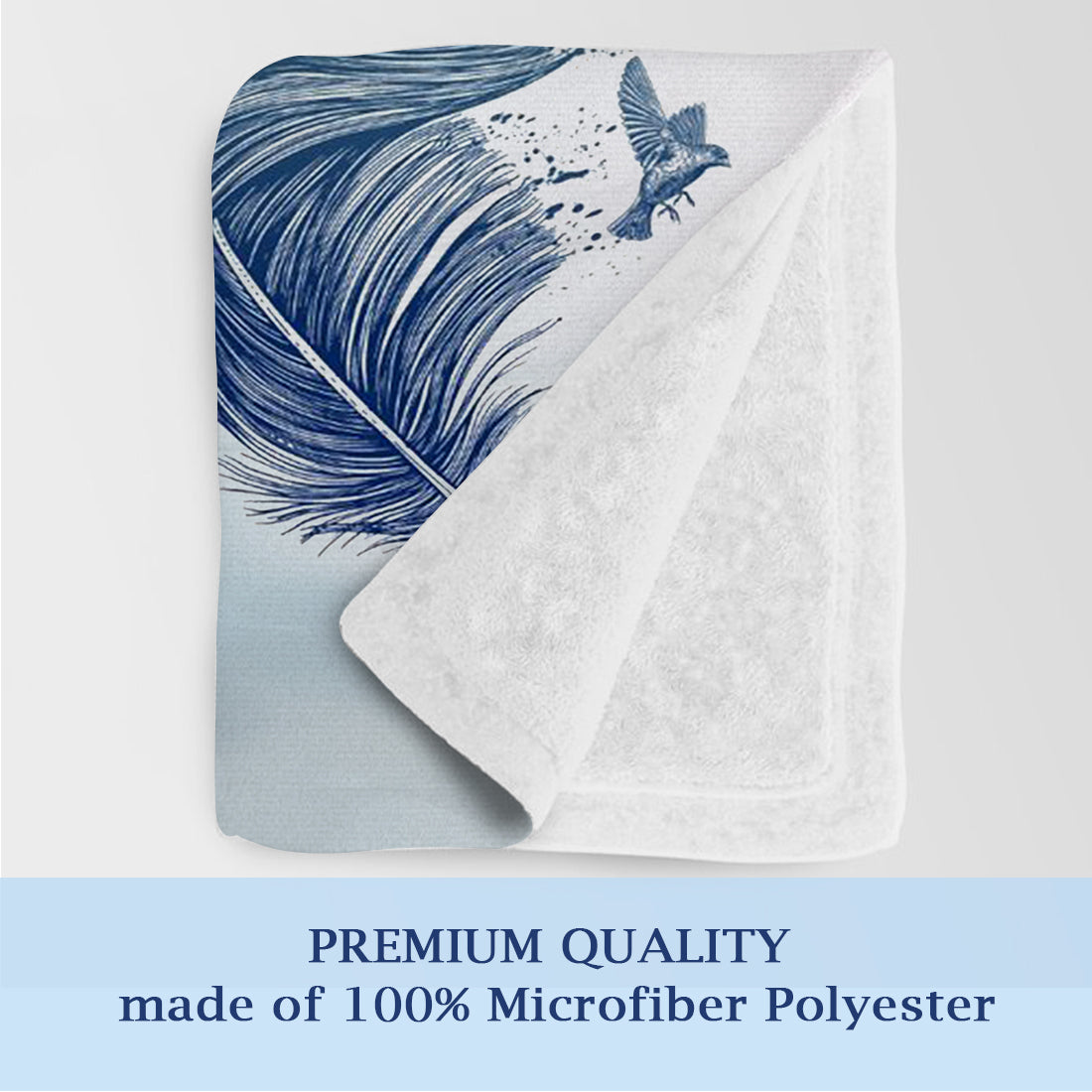 Sympathy Blanket When I Simply Say I Miss Him Blanket Memorial Gifts For Loss Of Loved Ones - Velveteen Plush Blanket- In Loving Memory Of Dad Mom