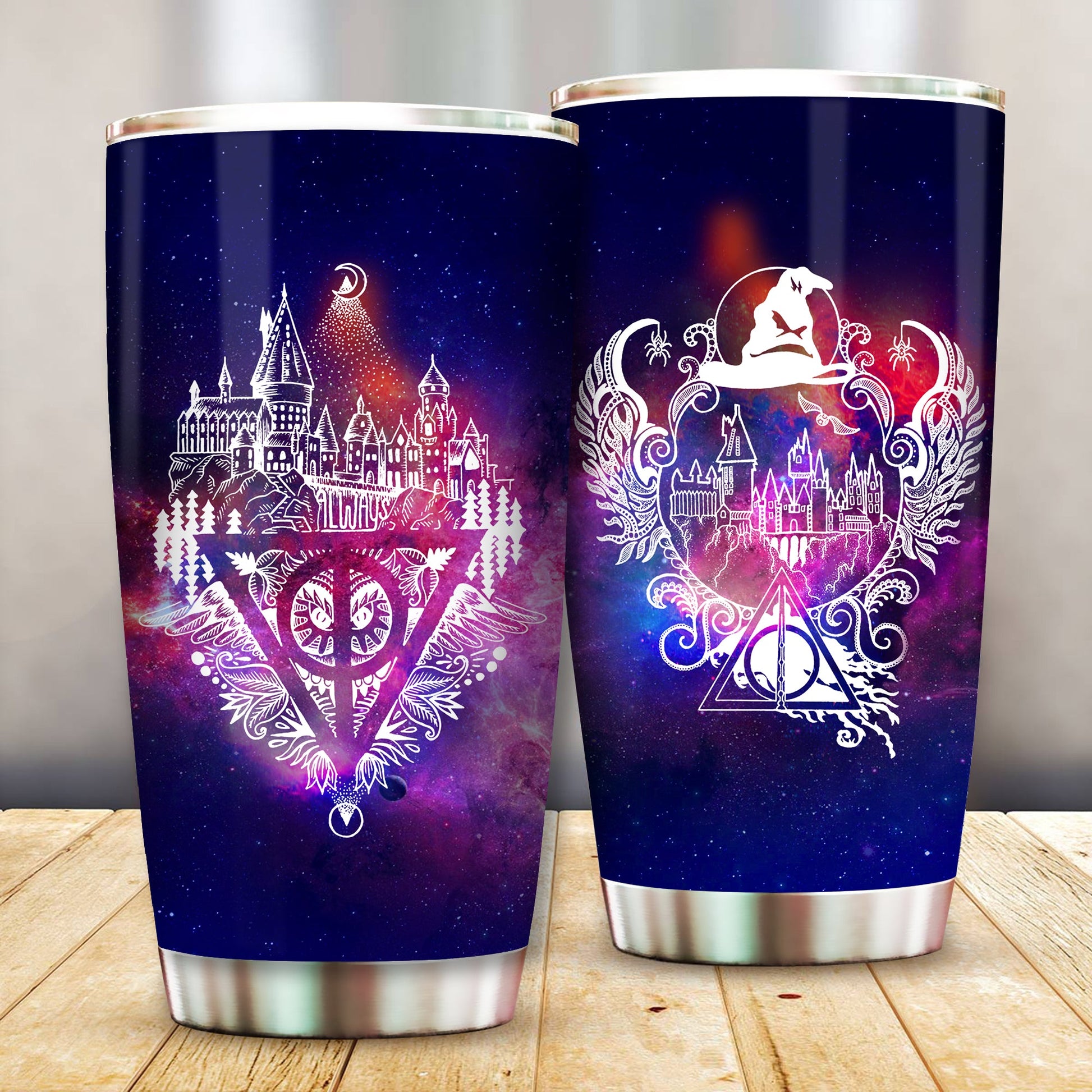 Unifinz HP Tumbler HP Hogwarts Galaxy Potter Tumbler Cup Cool High Quality HP Travel Mug 2023