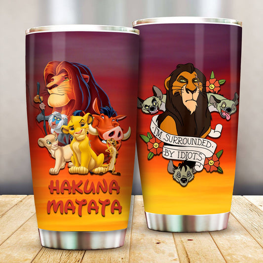Unifinz LK Tumbler New Lion Hakuna Matata Tumbler Cup High Quality DN LK Travel Mug 2022