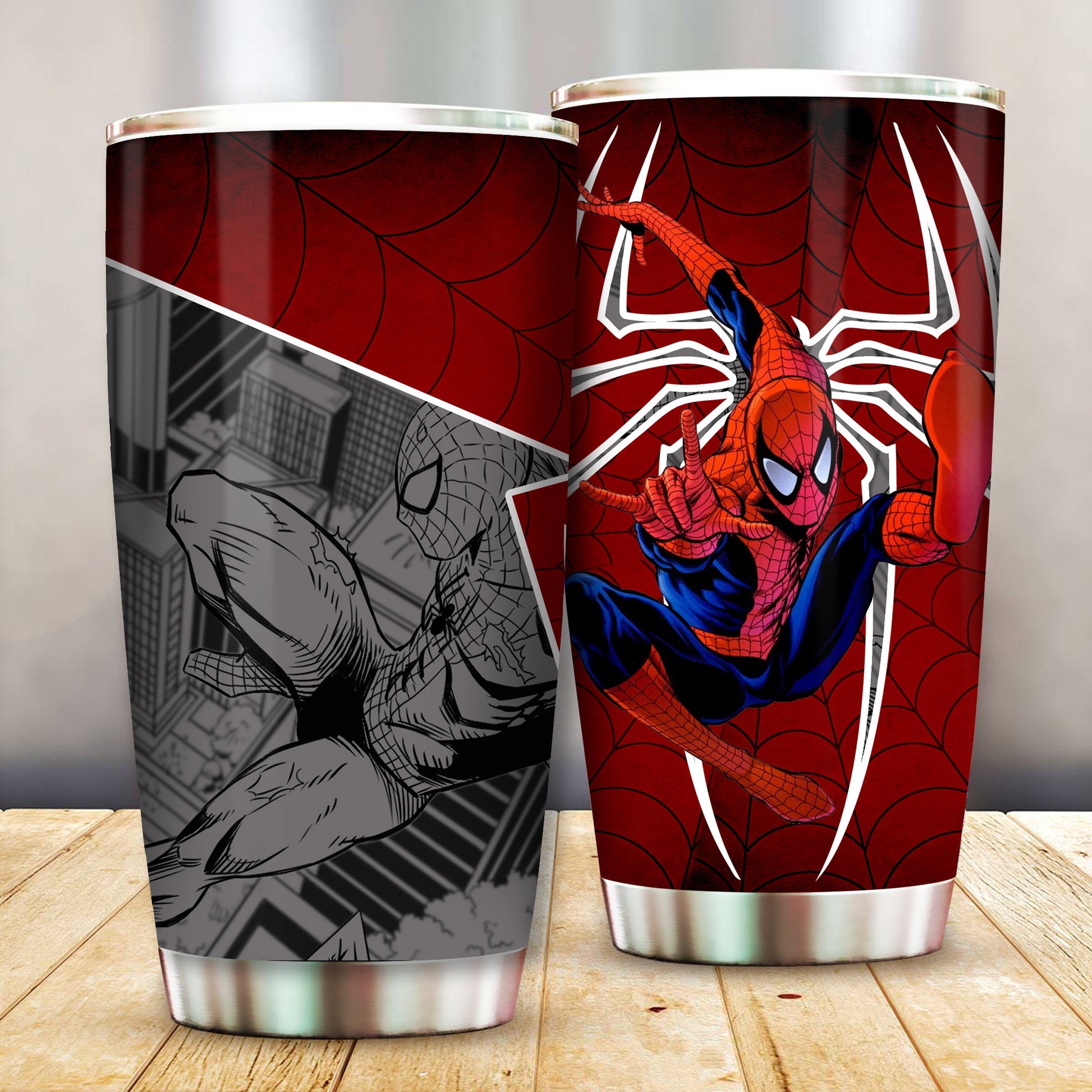 Unifinz MV SM Tumbler MV Avs Spider Super Hero Tumbler Cup Amazing MV SM Travel Mug 2023