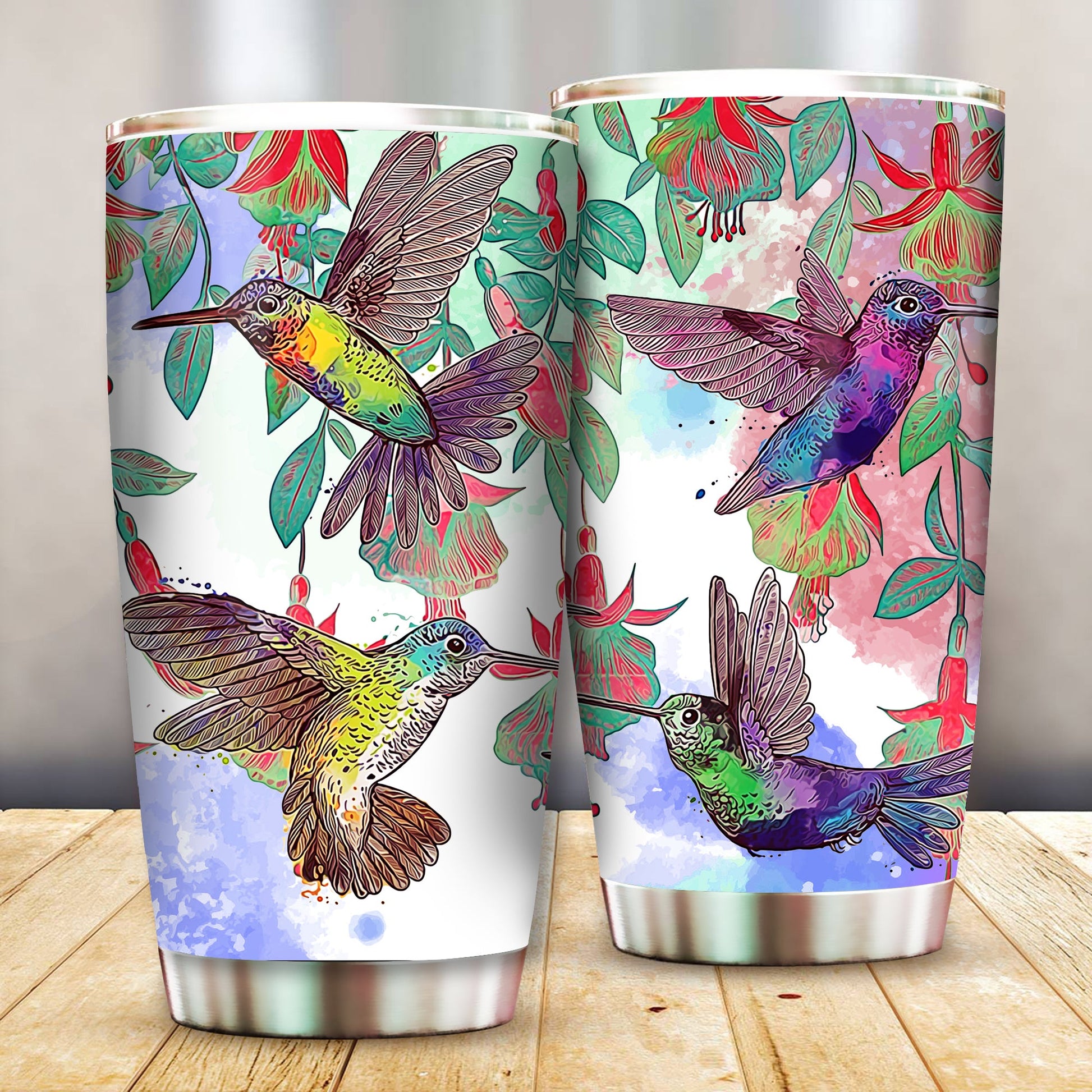 Unifinz BIRD TUMBLER HUMMINGBIRDS COLOR ART TUMBLER Amzing High Quality BIRD Tumbler Cup 2023