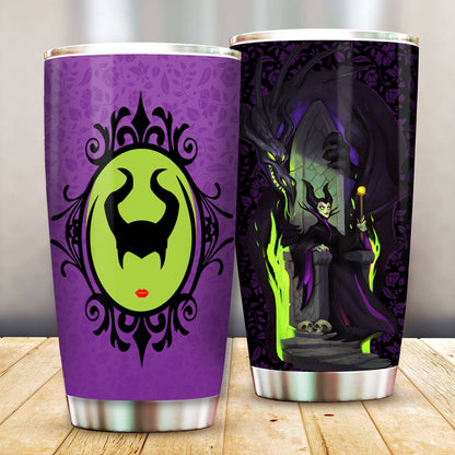 Unifinz DN Tumbler Maleficent Misstress Of Evil Disney Villains Tumbler Cup Awesome DN Maleficent Travel Mug 2022