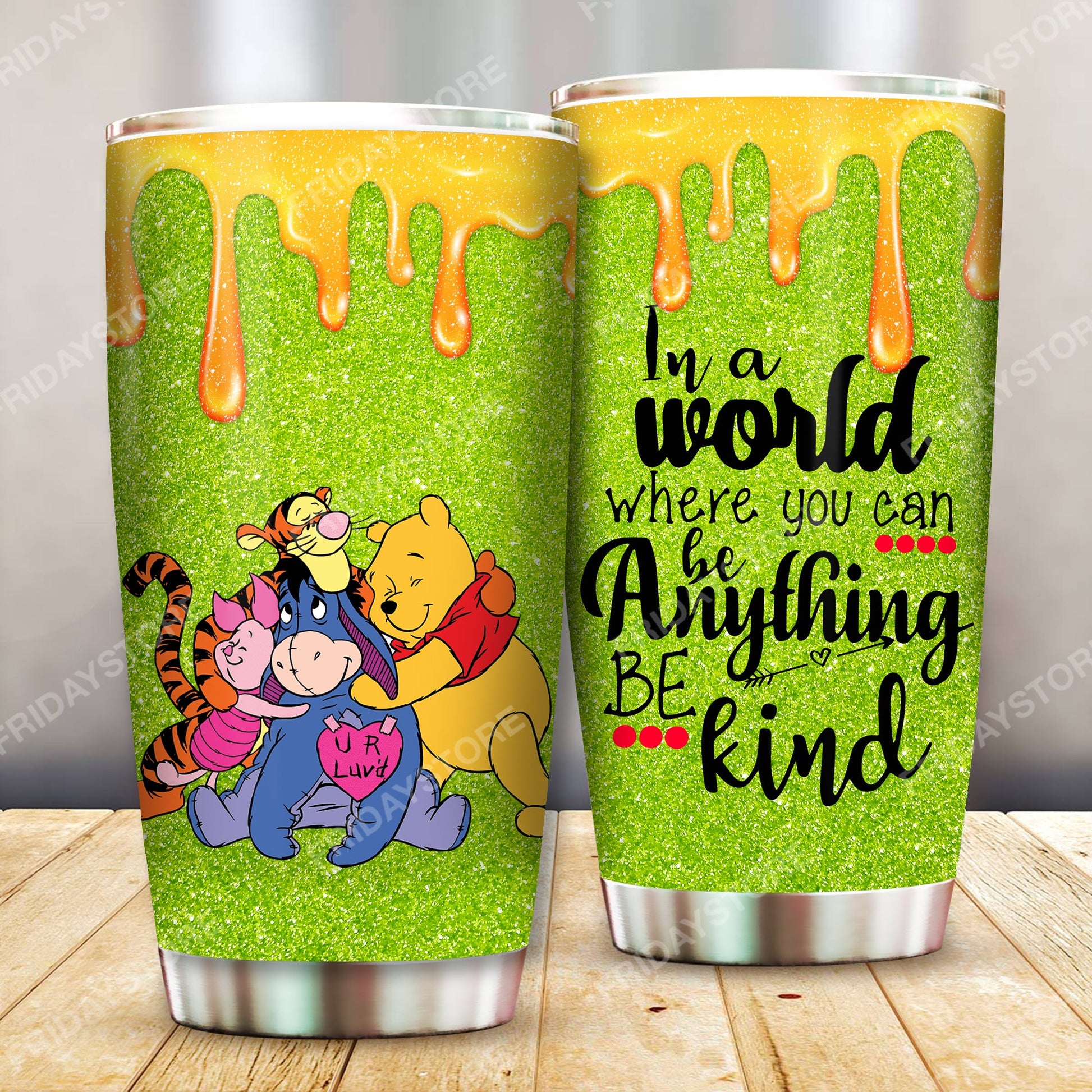 Unifinz DN WTP Tumbler In A World Where You Can Be Anything Be Kind Tumbler Cup Cute WTP Travel Mug 2023