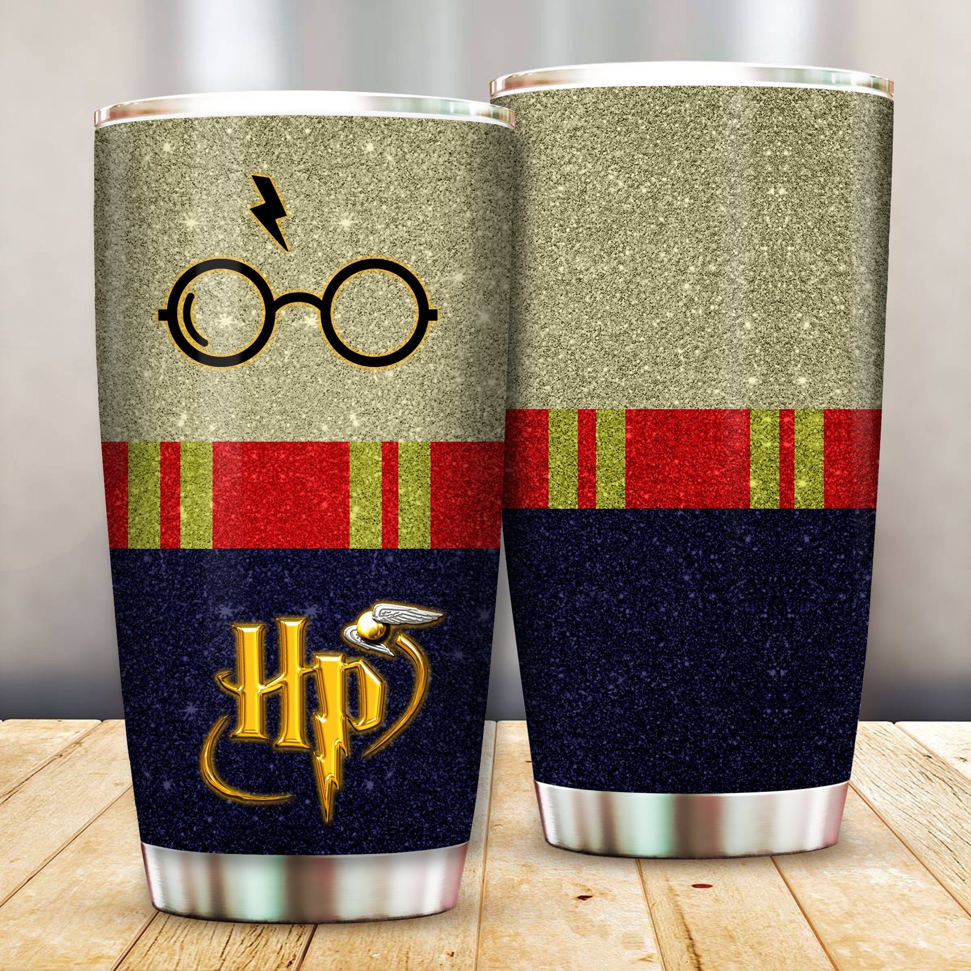 Unifinz HP Tumbler Harry Magical Symbols Quidditch Potter Tumbler Cup 20 oz High Quality HP Travel Mug 2023