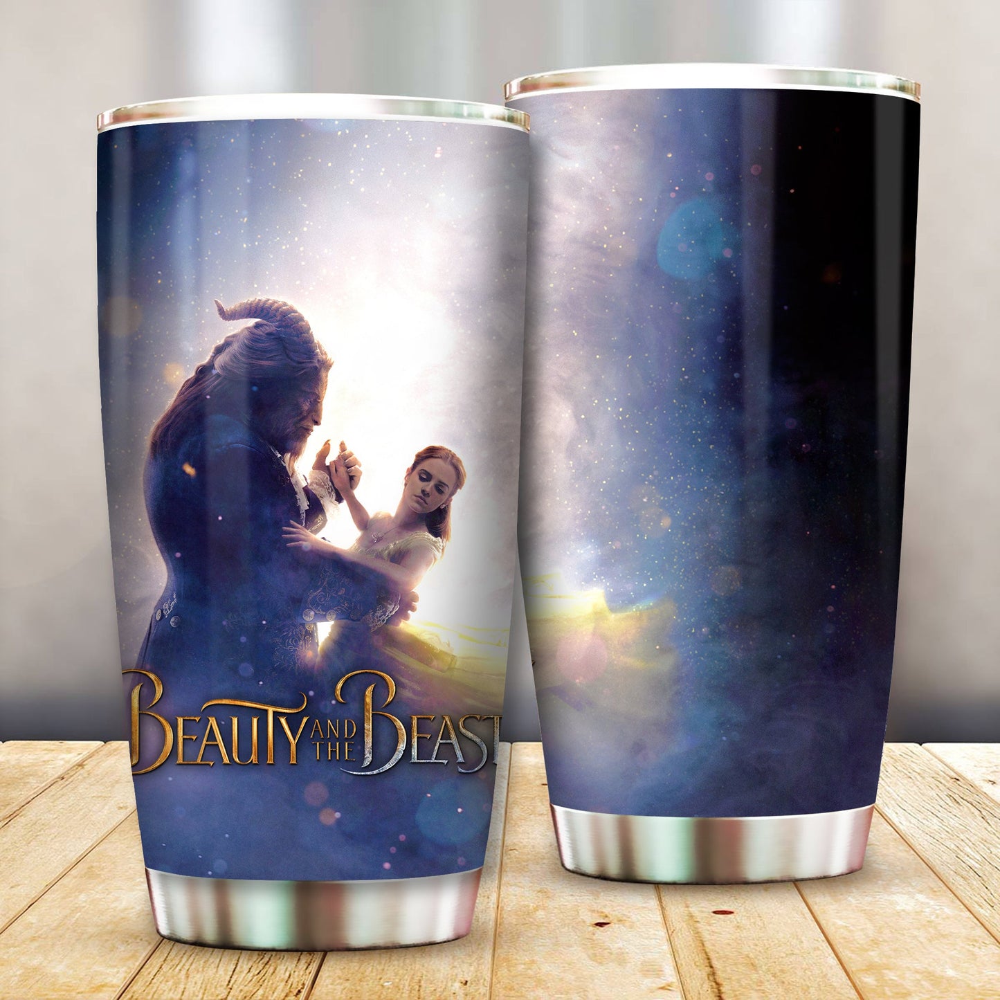 Unifinz DN Tumbler Beauty Princess And The Beast Tumbler Cup Amazing DN Beauty And The Beast Travel Mug 20oz 30oz 2023