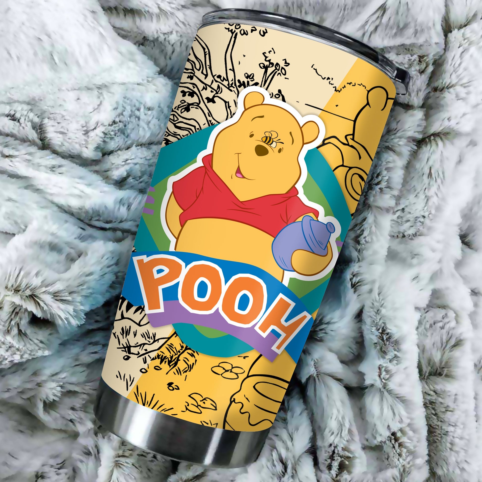 Unifinz DN WTP Tumbler Adorable Winnie-the-pooh Tumbler Cup Cute High Quality DN WTP Travel Mug 2025