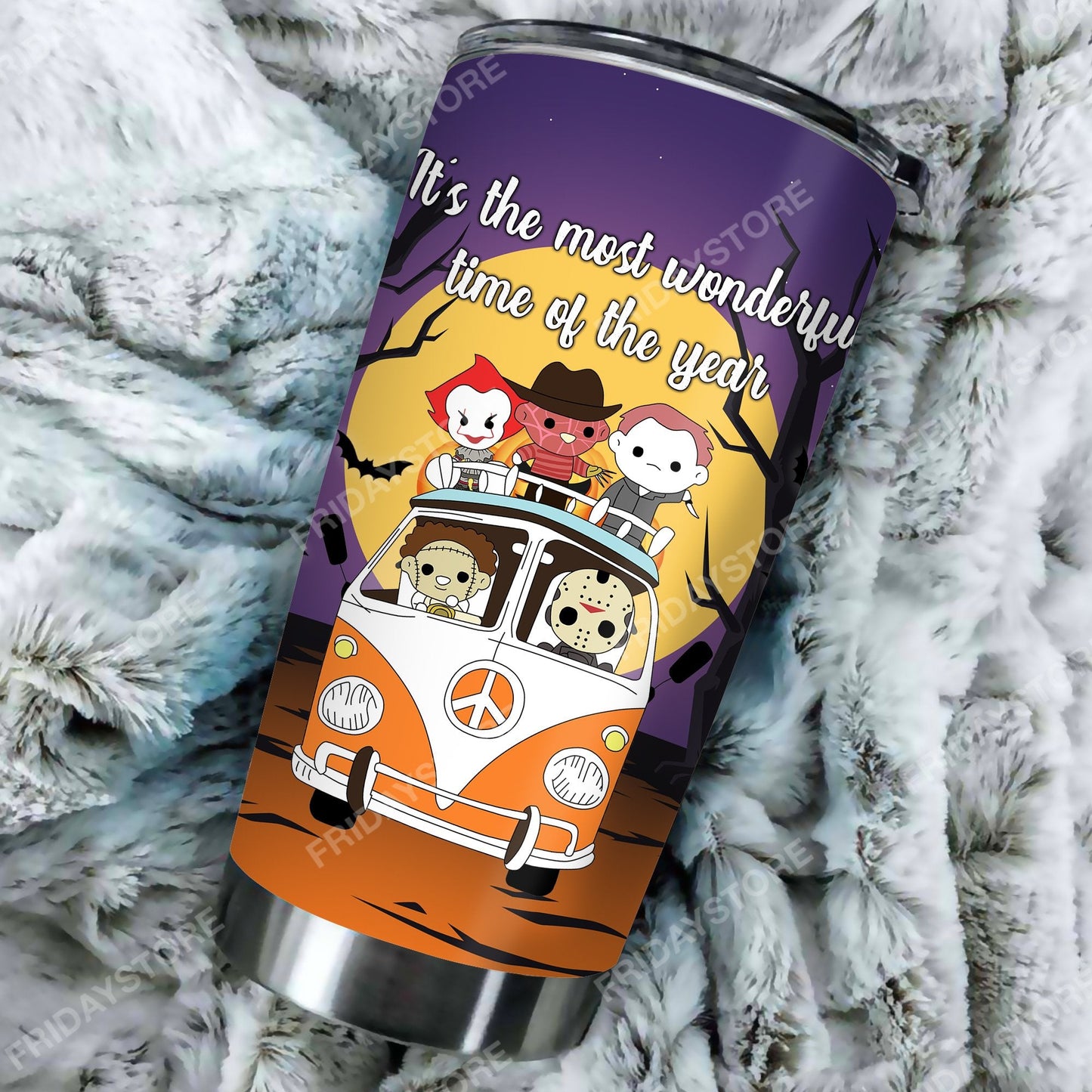 Unifinz Horror Tumbler Horror Movies It The Most Wonderful Time Of The Year Tumbler Cup Awesome Horror Travel Mug 2024