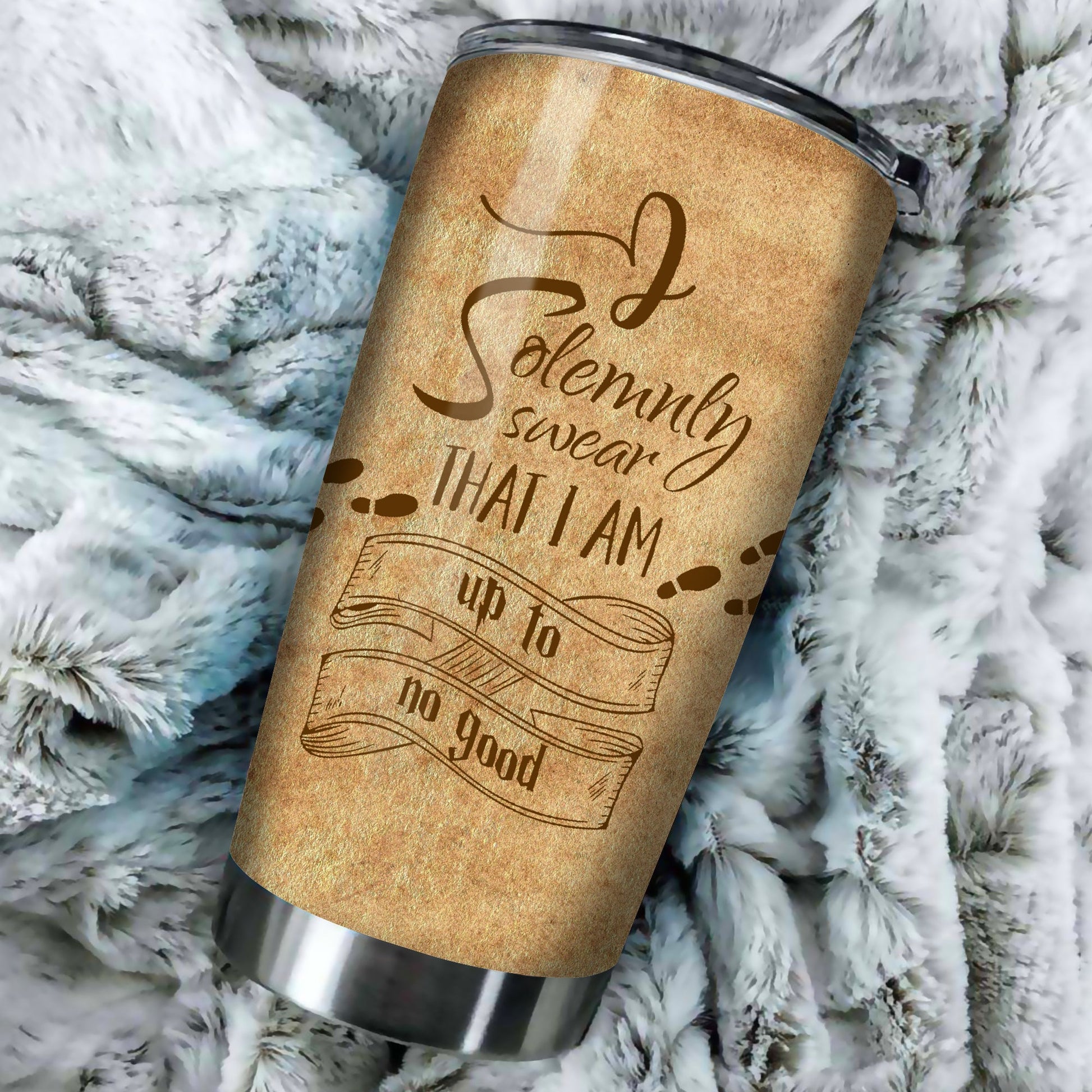 Unifinz HP Tumbler The Marauder's Map I Solemnly Swear That I'm Up To No Good Harry Potter Couple Tumbler Cup Cool HP Travel Mug 2024