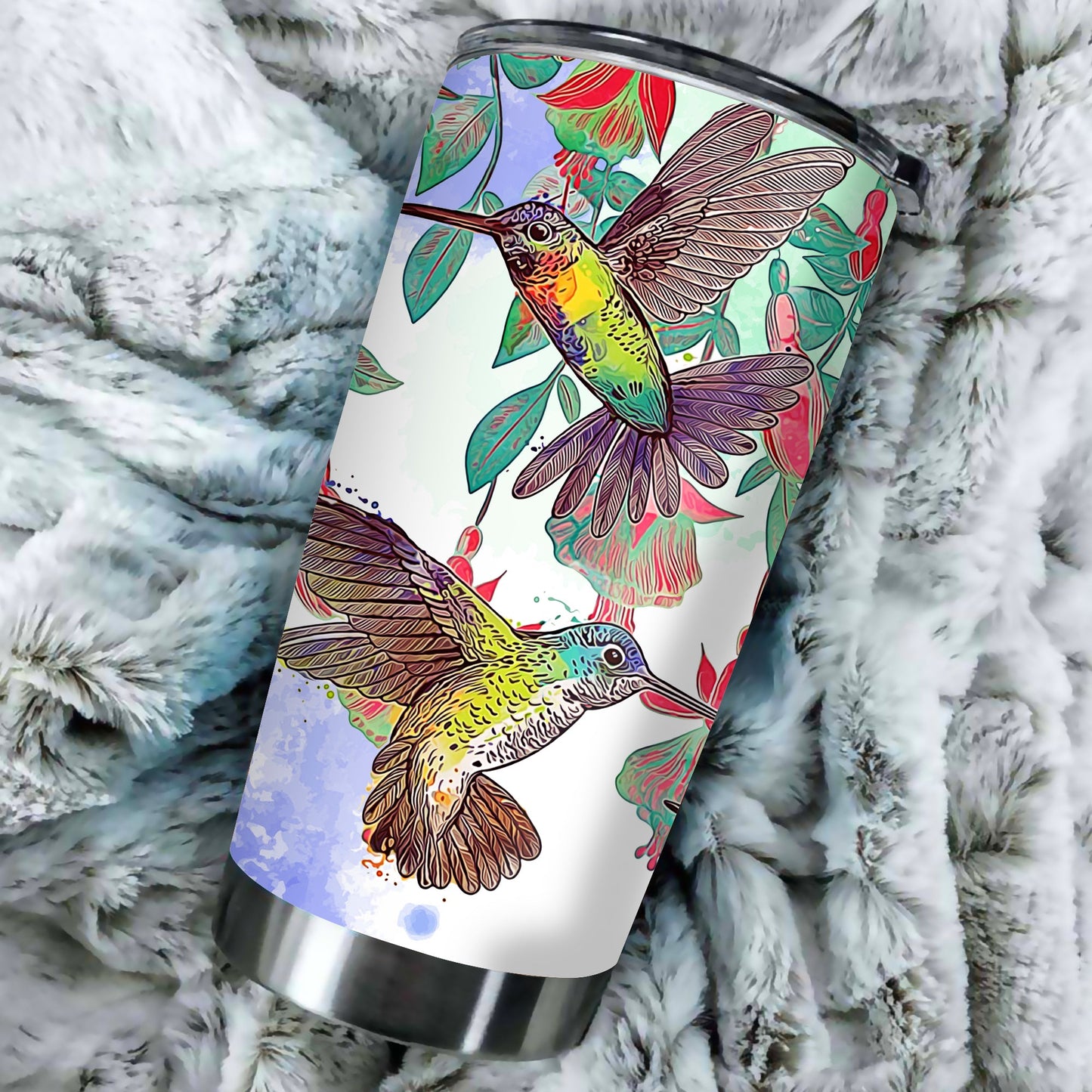 Unifinz BIRD TUMBLER HUMMINGBIRDS COLOR ART TUMBLER Amzing High Quality BIRD Tumbler Cup 2024