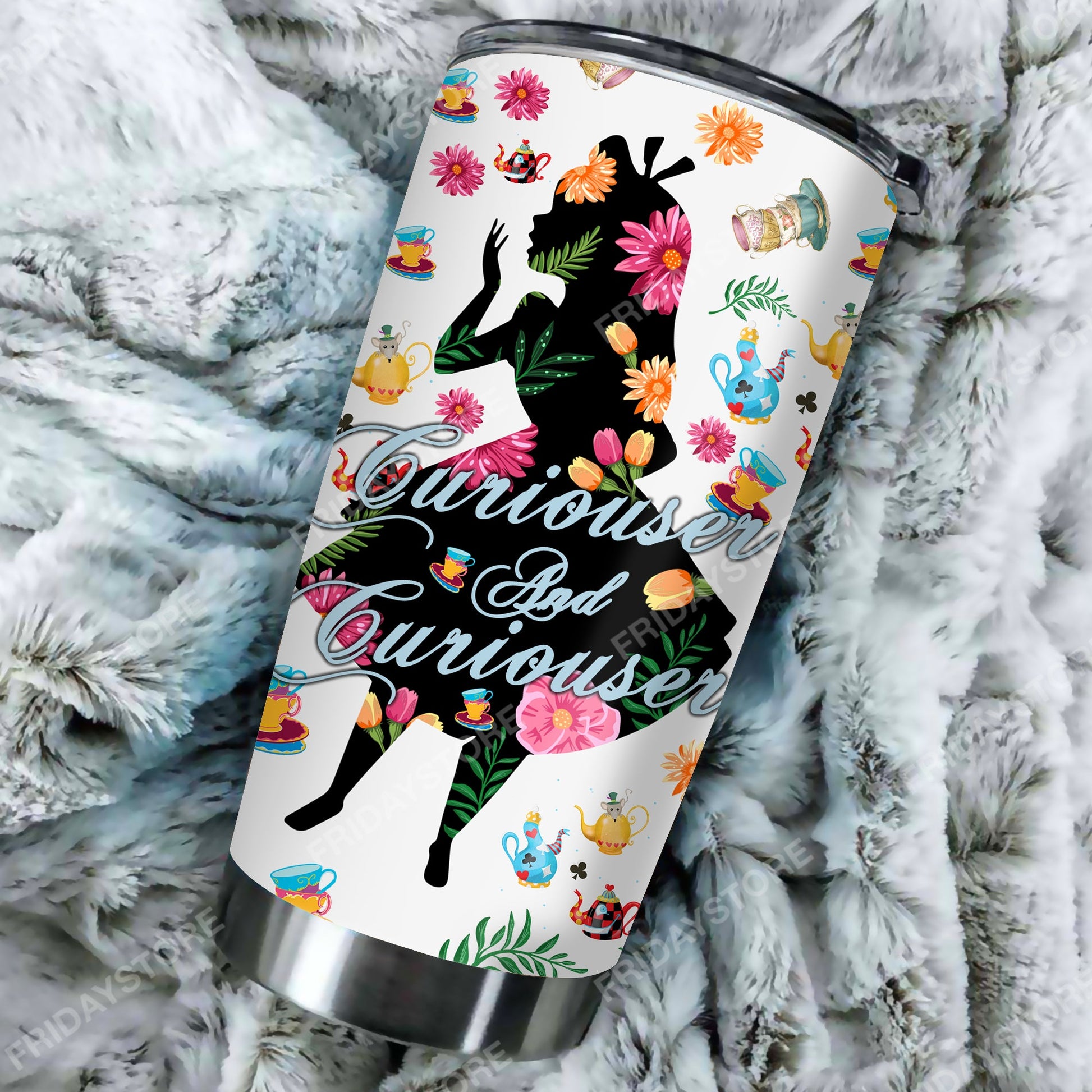 Unifinz DN Tumbler Alice in Wonderland Tumbler Cup Awesome High Quality DN AIW Travel Mug 2024